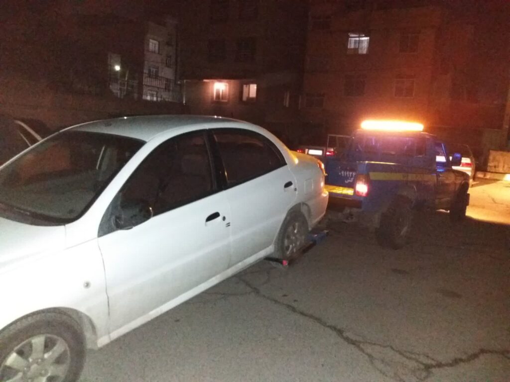 امداد خودرو کرج شبانه روزی